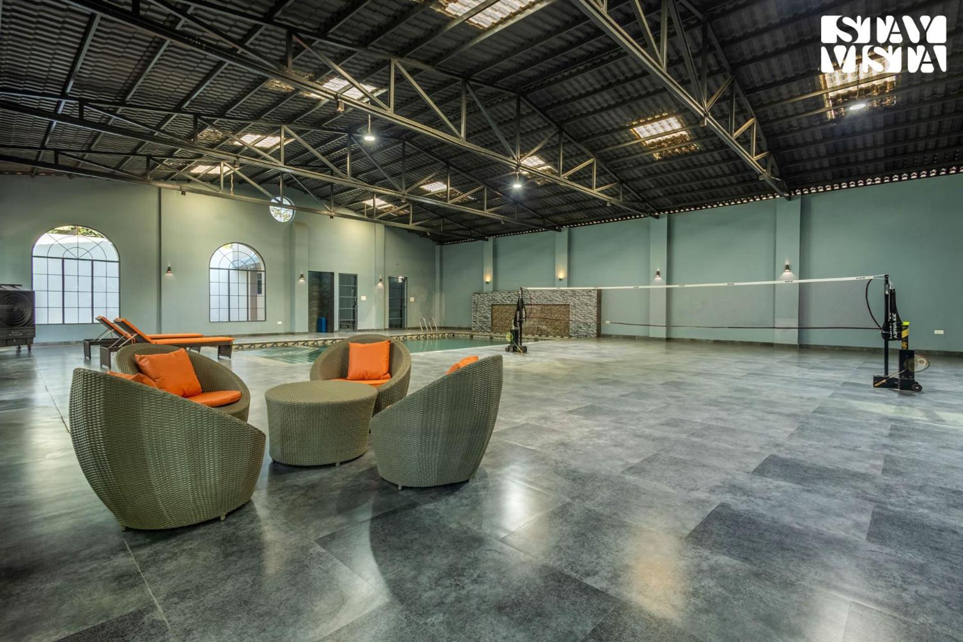 Villa Arcadian Manor With Indoor Pool Indoor-outdoor Games At By Stayvista Varanasi